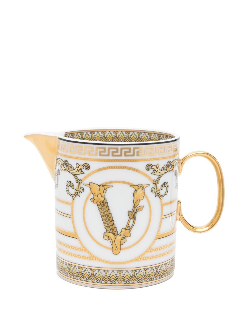 White Virtus Gala Creamer
