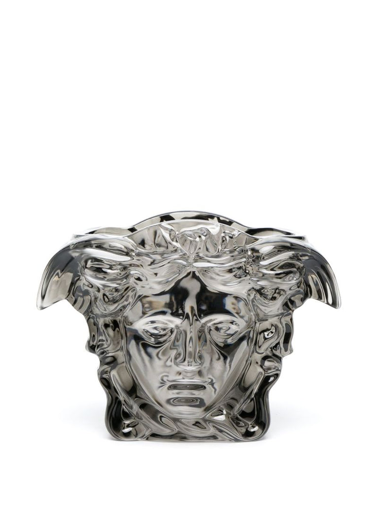 Black Medusa Grande Glass Vase