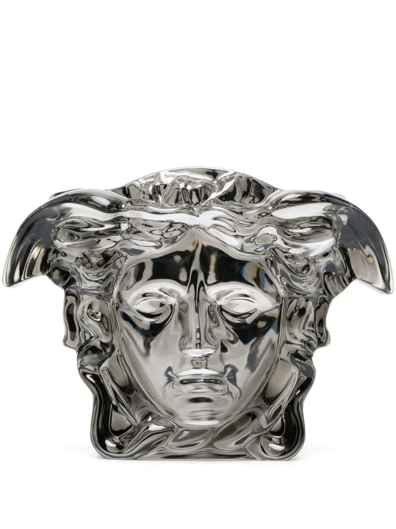 Black Medusa Grande Glass Vase
