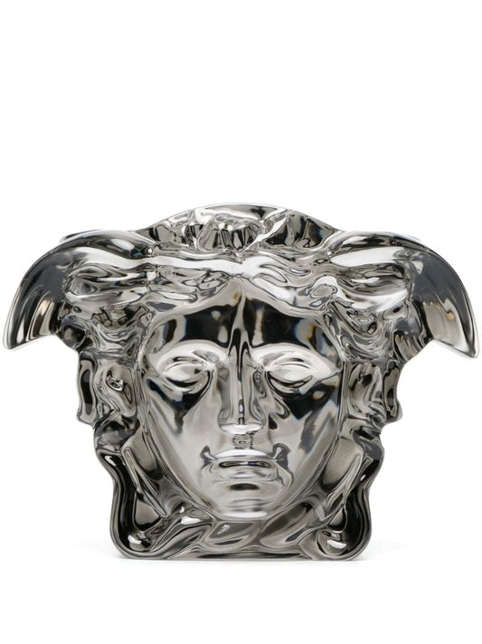 Black Medusa Grande Glass Vase