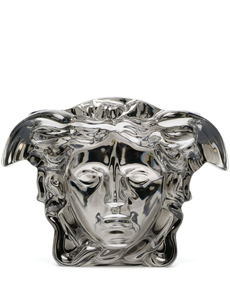 Black Medusa Grande Glass Vase