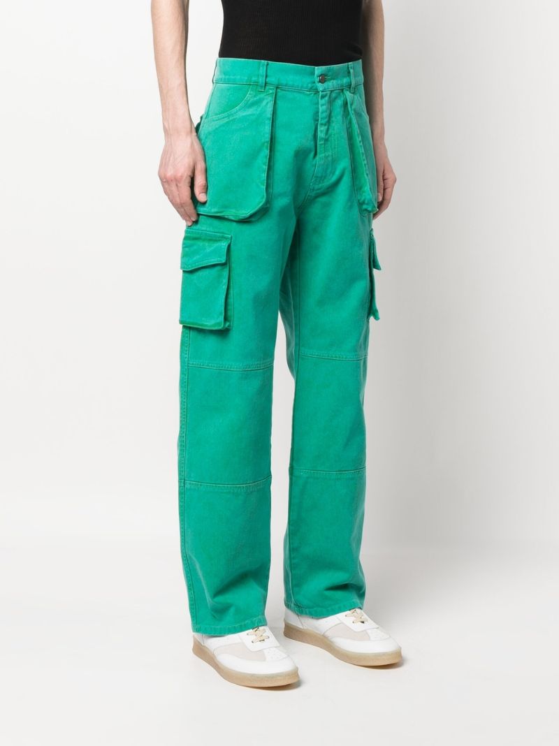 Green Tranquility Cargo Pants