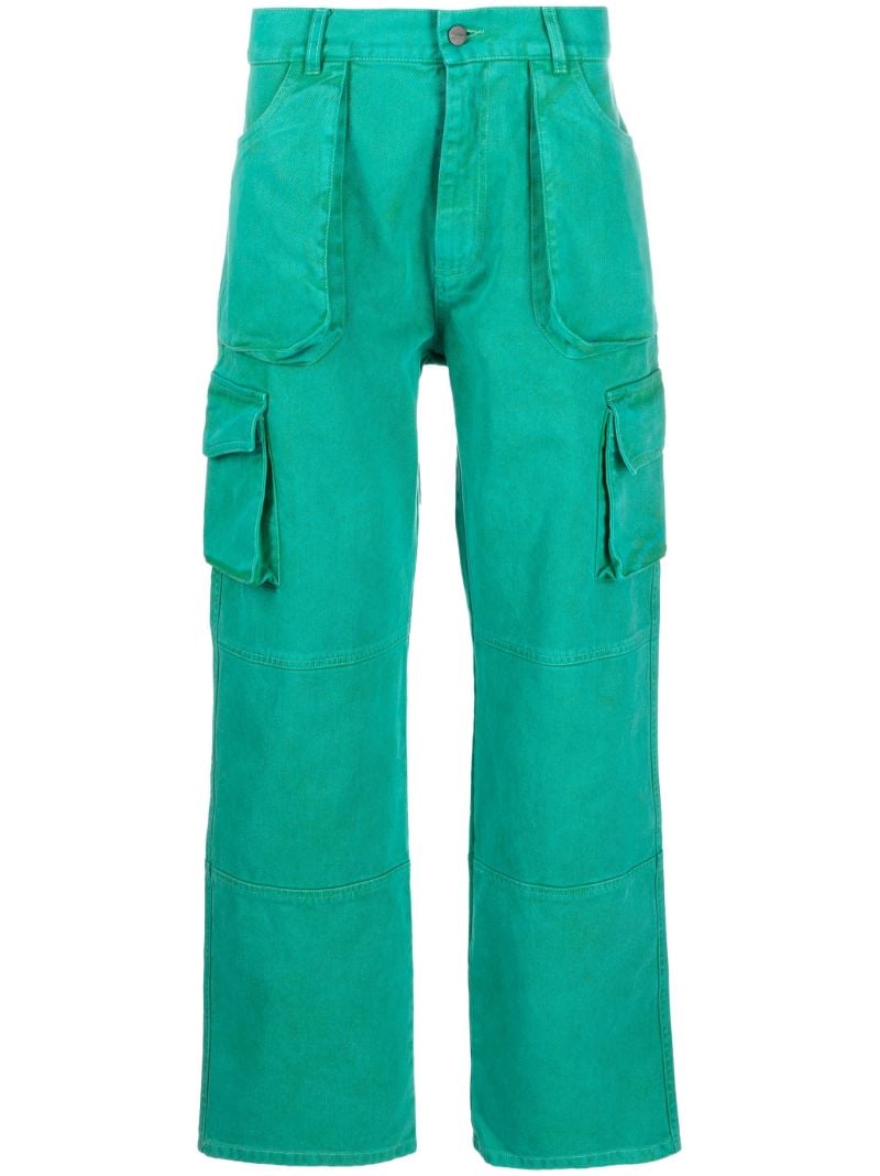 Green Tranquility Cargo Pants
