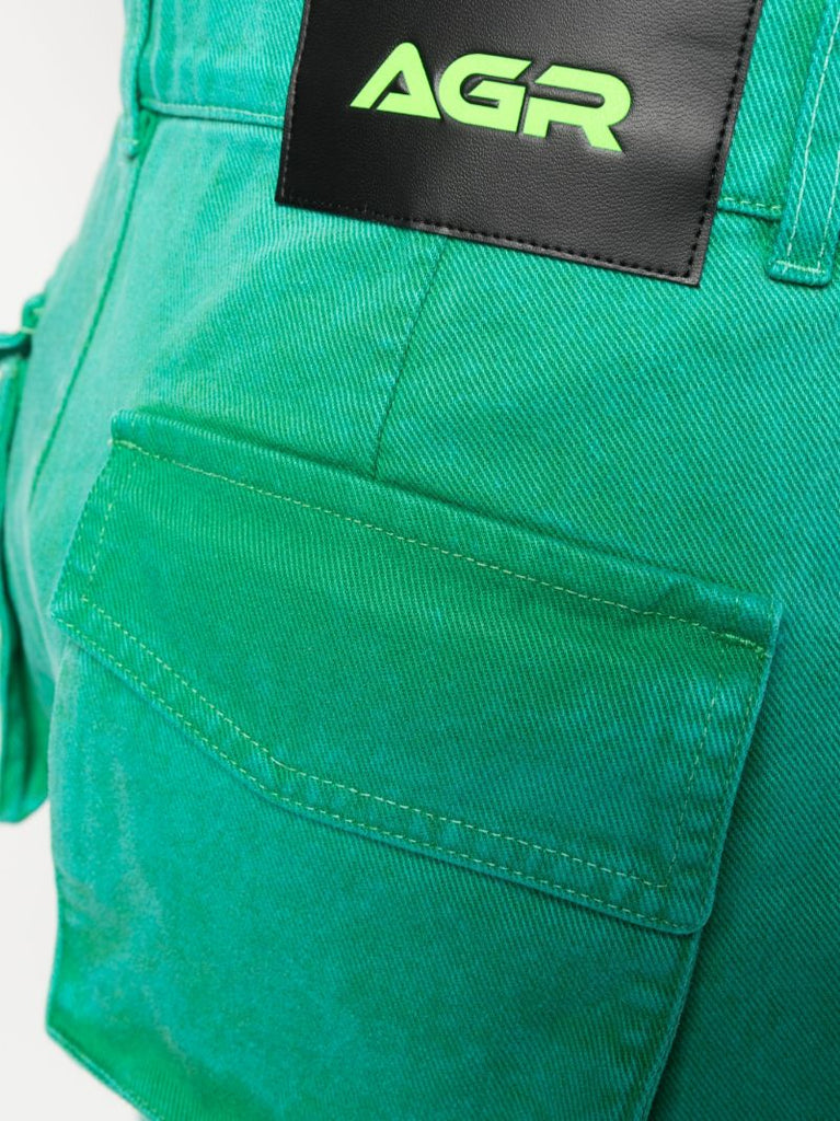 Green Tranquility Cargo Pants