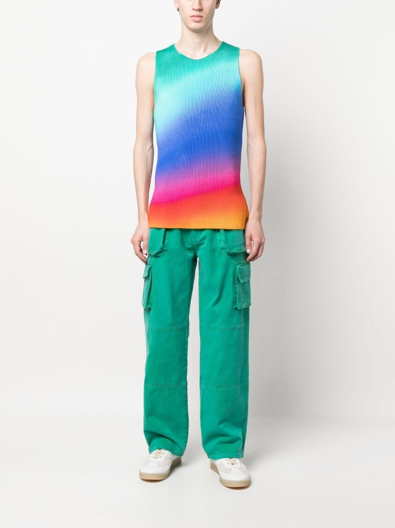 Green Tranquility Cargo Pants
