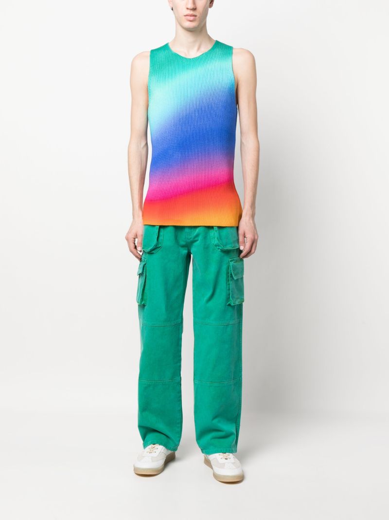 Multicoloured Knit Tank Top