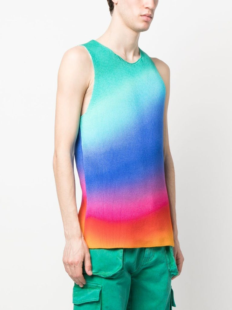 Multicoloured Knit Tank Top