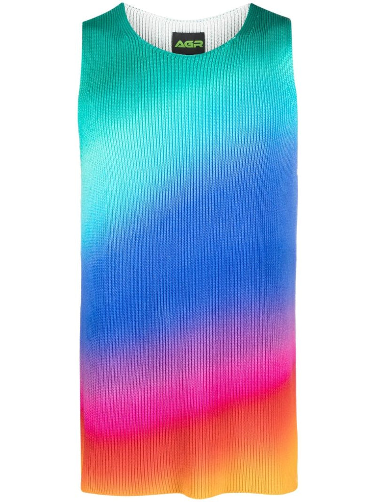 Multicoloured Knit Tank Top