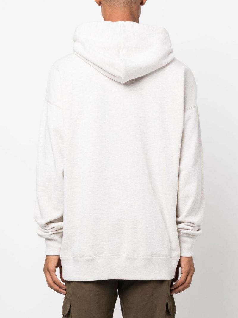 Neutral Logo Cotton Hoodie