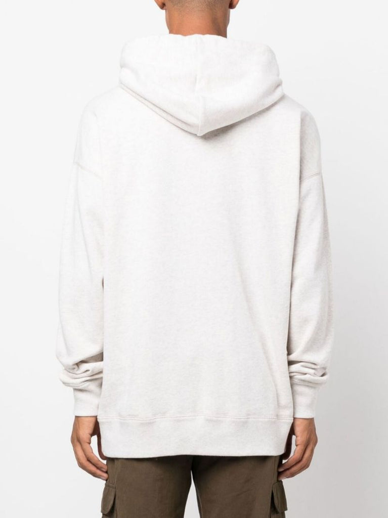 Neutral Logo Cotton Hoodie