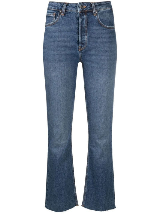 Blue Lara High Waist Flared Jeans