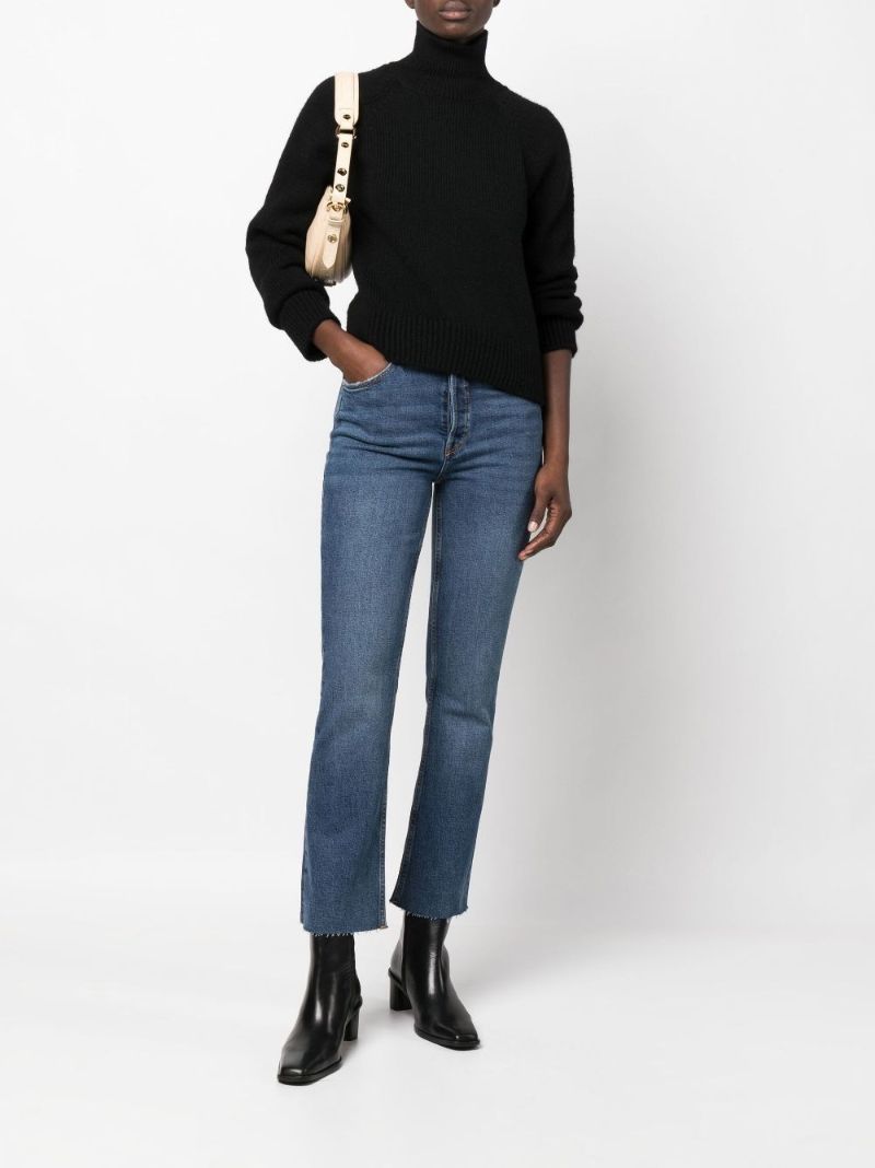 Blue Lara High Waist Flared Jeans