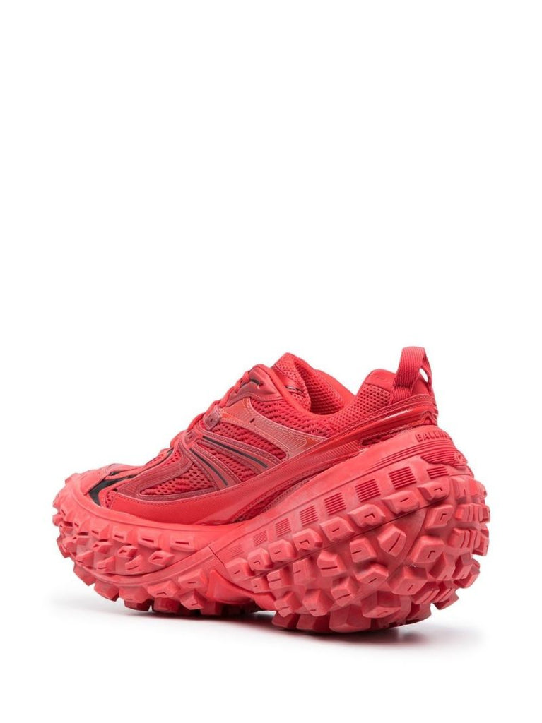 Red Defender Platform Sneakers