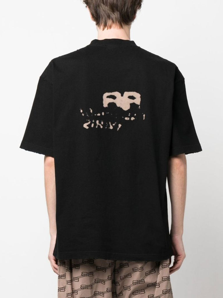 Black Bb Icon Print T-shirt