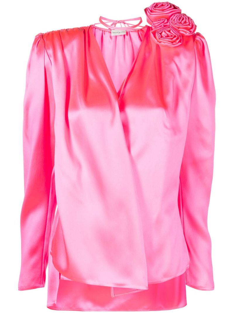 Pink Silk Blouse