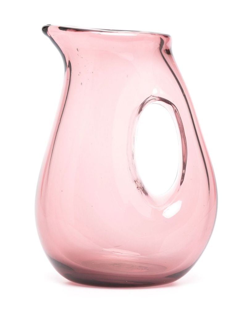 X Browns Pink Hole-handle Jug