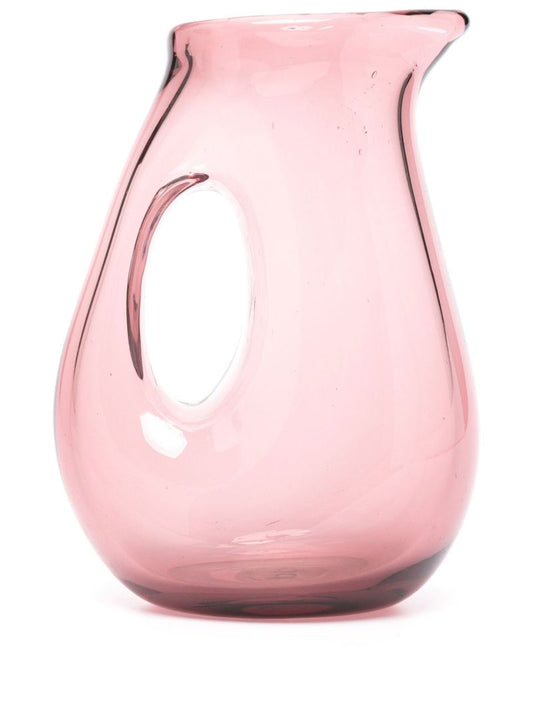 X Browns Pink Hole-handle Jug