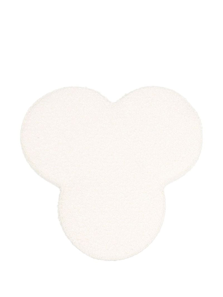 Neutral Clover Boucle Stool