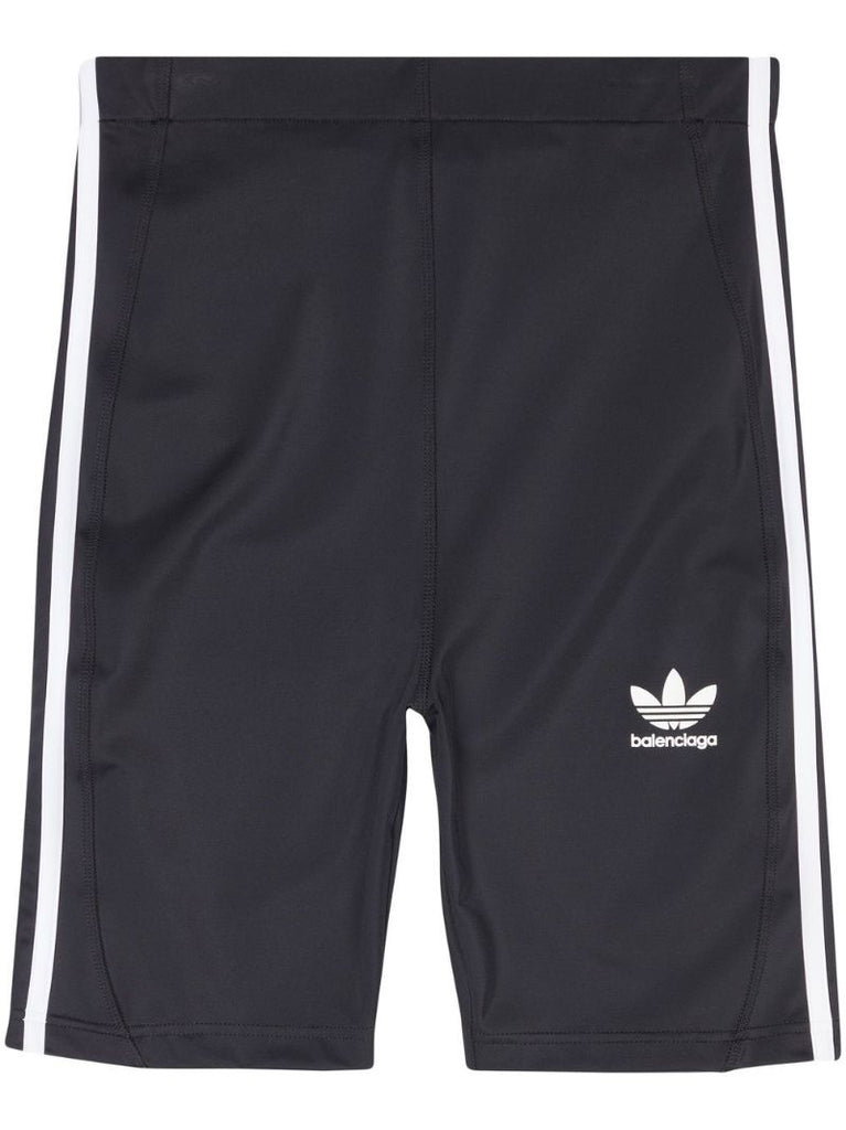 X Adidas Logo Embroidery Three-stripe Shorts