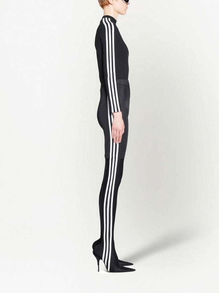 X Adidas Logo Embroidery Three-stripe Shorts