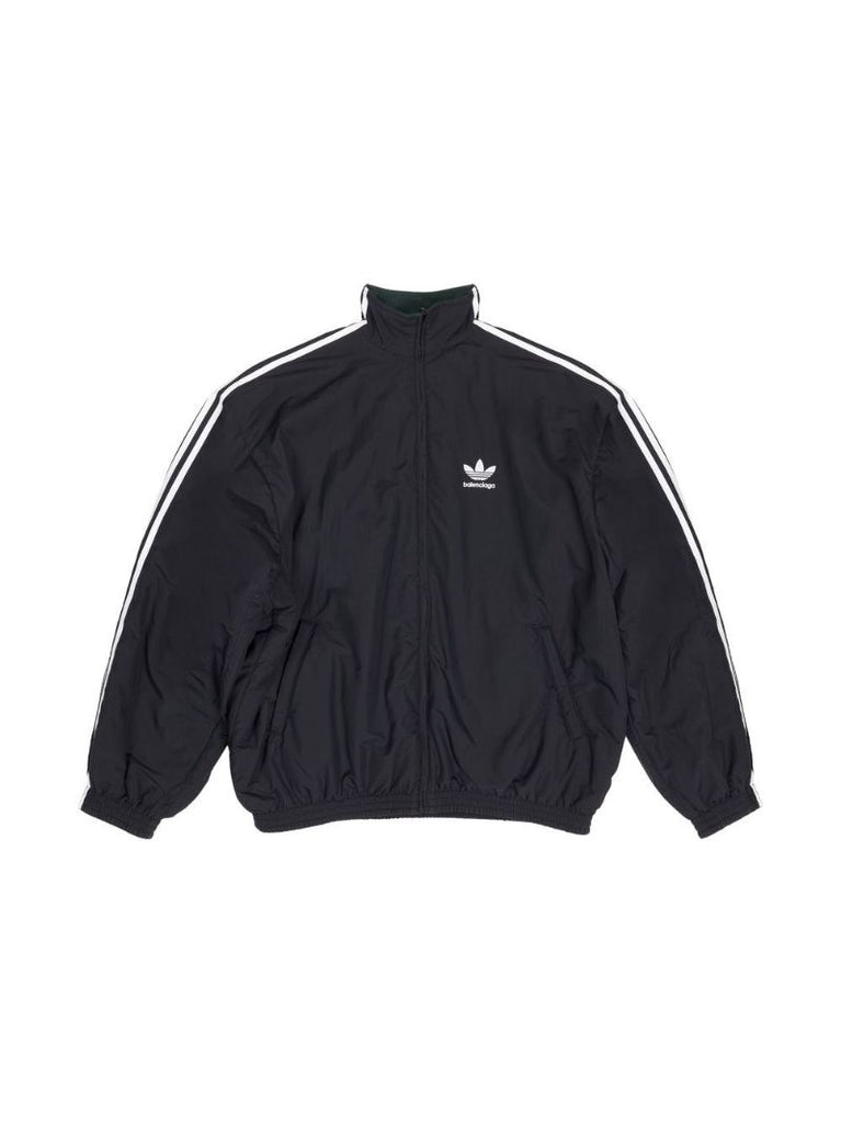 Green Striped Bomber Jacket