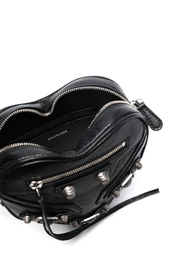 Black Le Cagole Mini Cross Body Bag