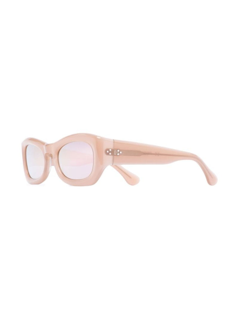 X Michael Bargo Neutral Temo Rectangle Sunglasses