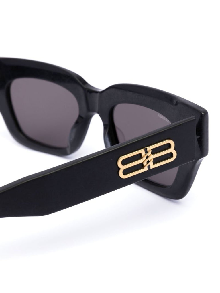 Black Rive Gauche Square Sunglasses