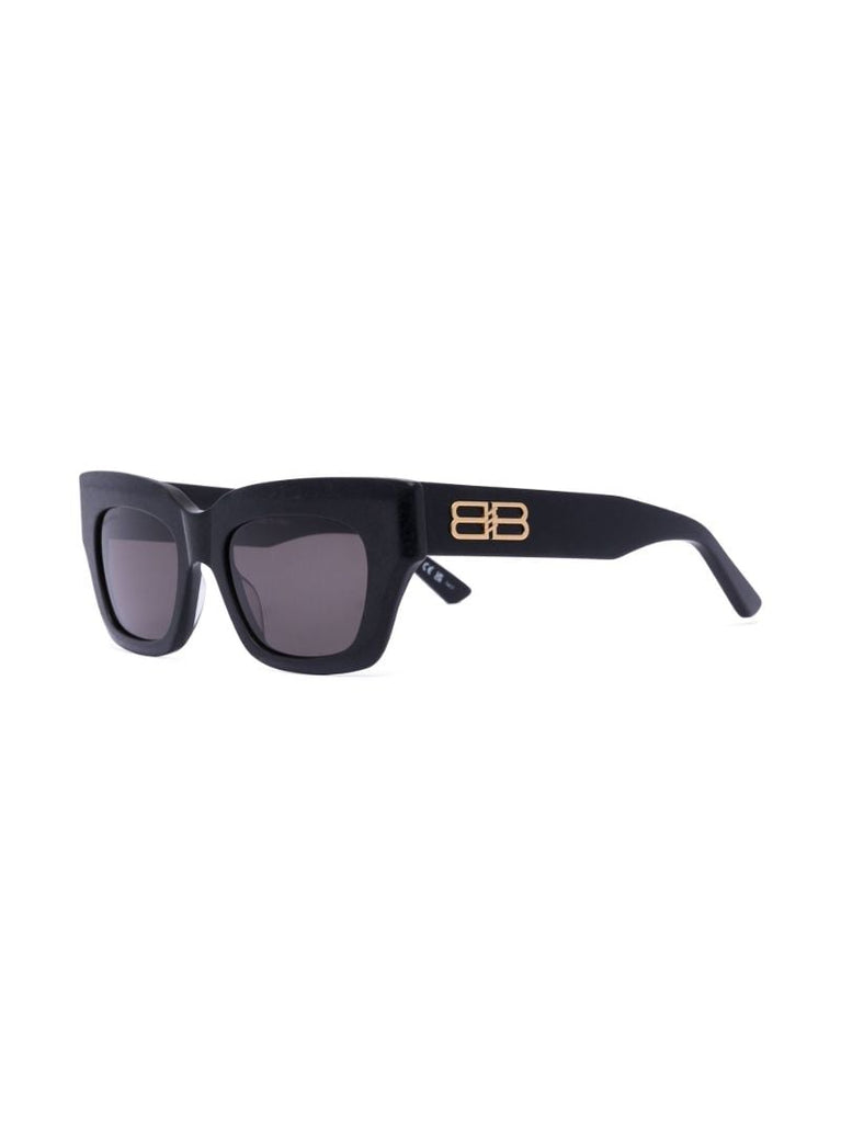 Black Rive Gauche Square Sunglasses