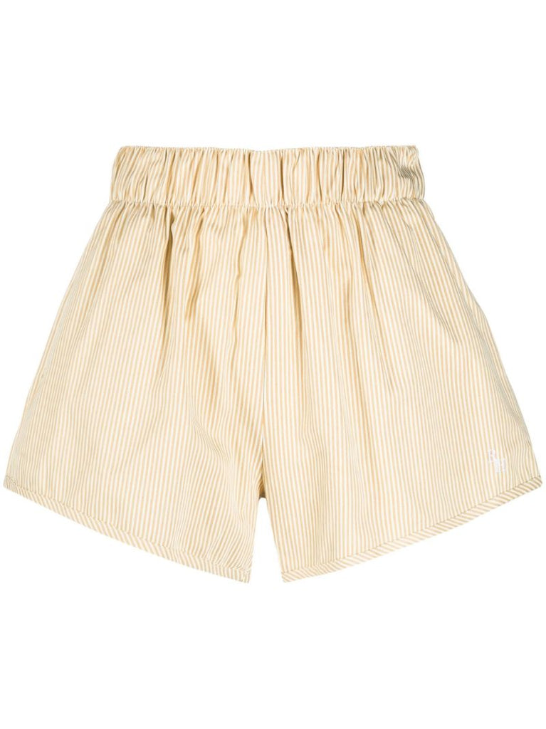 Yellow the Ferry Striped Shorts