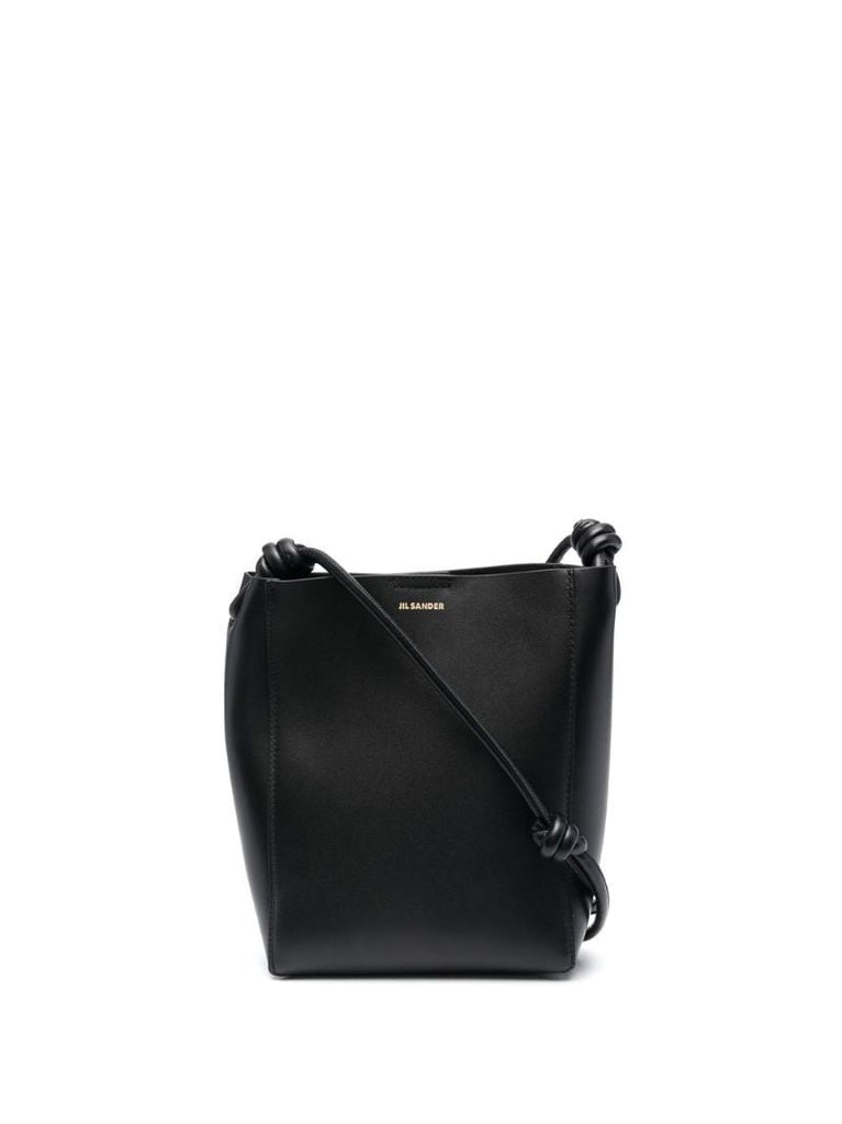 Black Small Leather Cross Body Bag