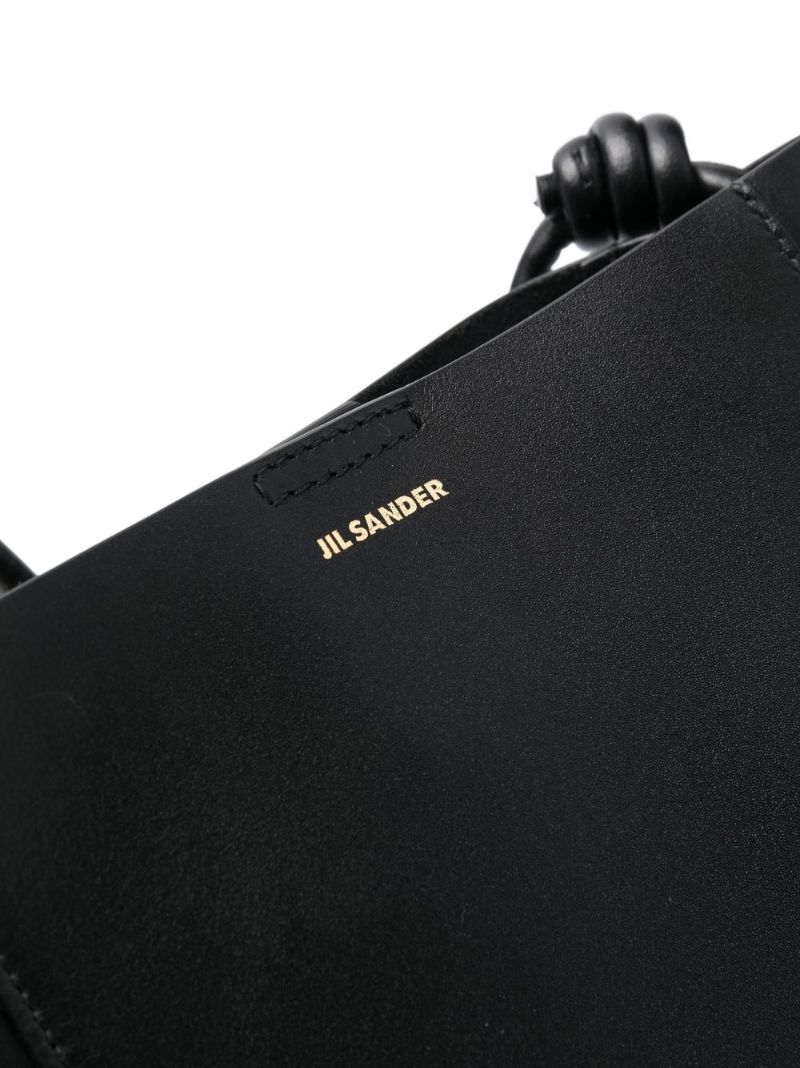 Black Small Leather Cross Body Bag