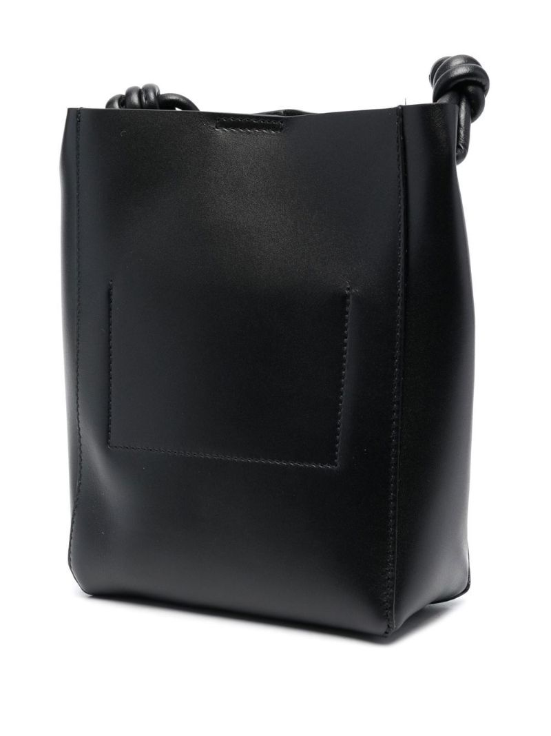Black Small Leather Cross Body Bag