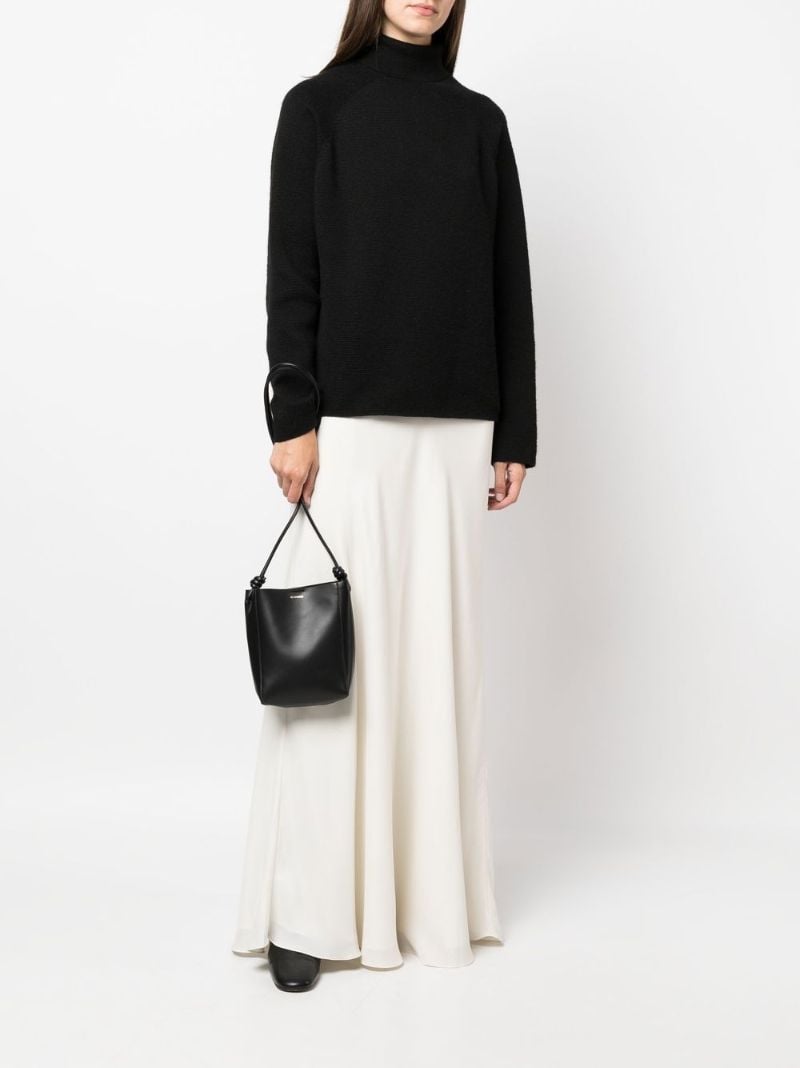 Black Small Leather Cross Body Bag