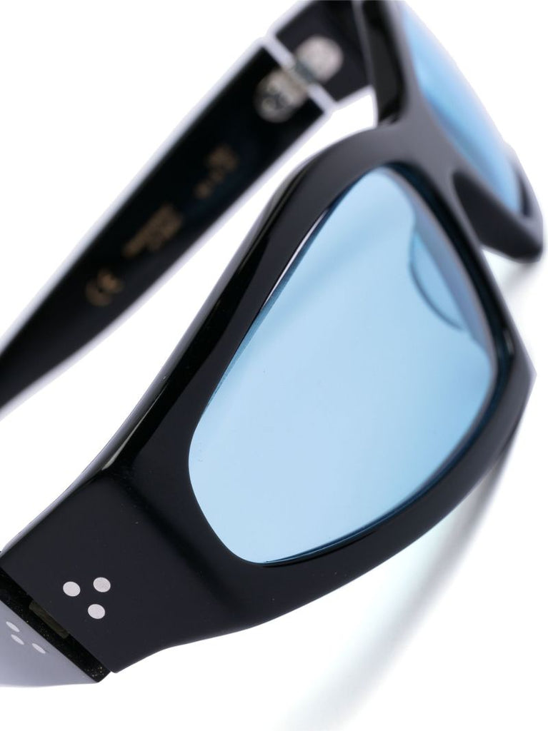 Black Talid Rectangle Sunglasses