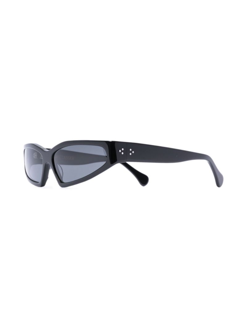 Black Talid Rectangle Sunglasses