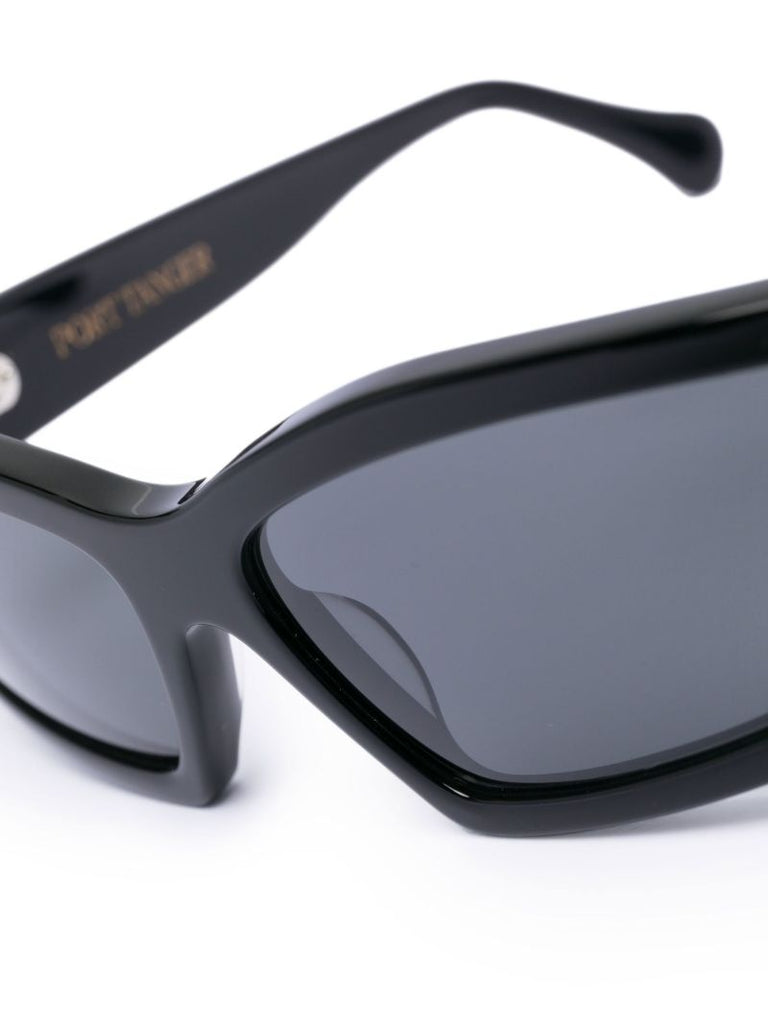 Black Talid Rectangle Sunglasses