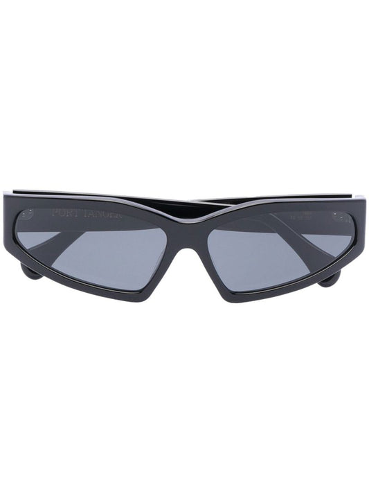Black Talid Rectangle Sunglasses