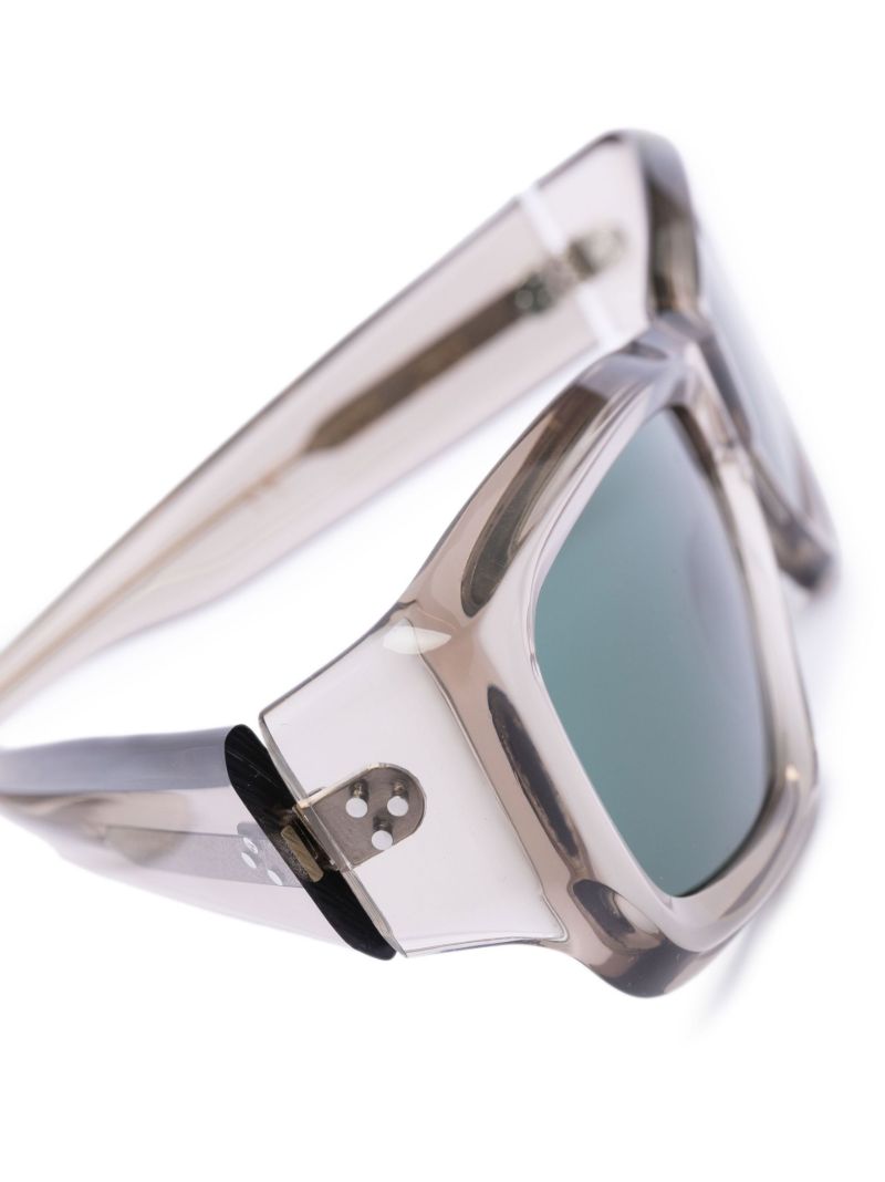 Grey Kaswara Rectangle Sunglasses