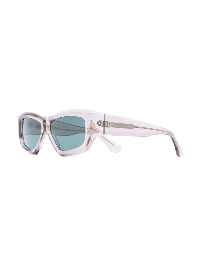 Grey Kaswara Rectangle Sunglasses
