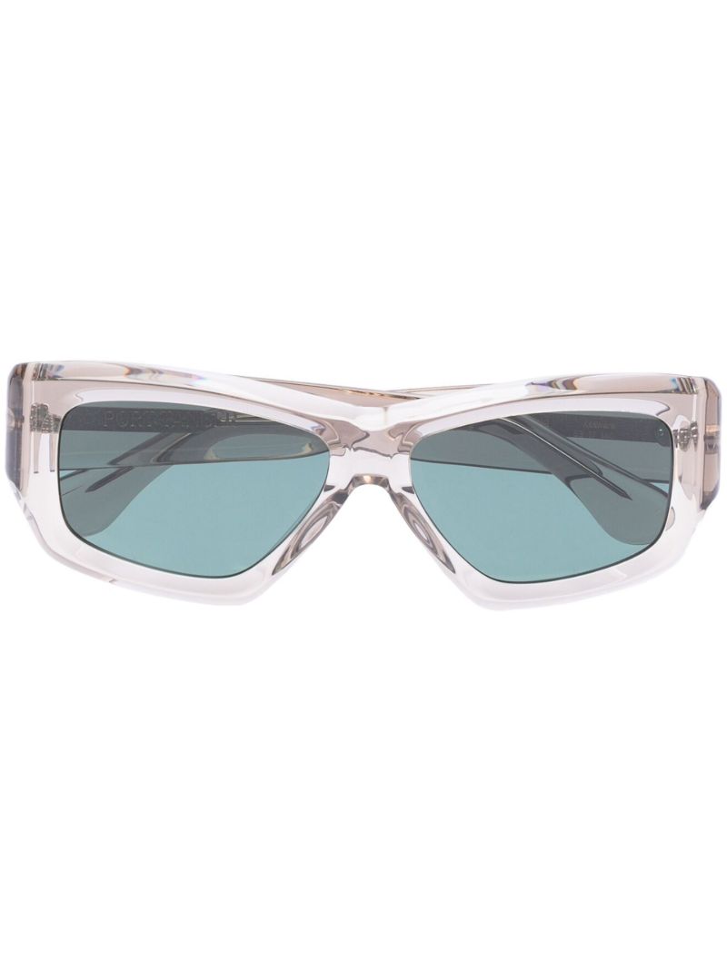 Grey Kaswara Rectangle Sunglasses