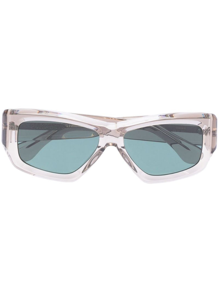 Grey Kaswara Rectangle Sunglasses