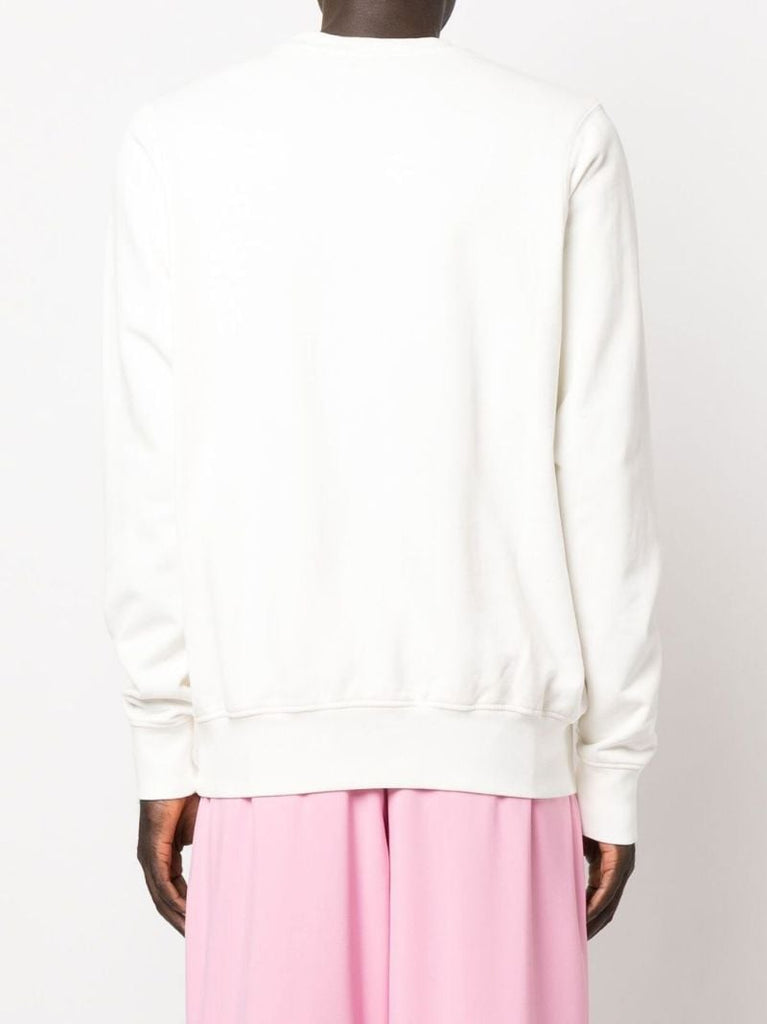 White Casa Way Cotton Sweater