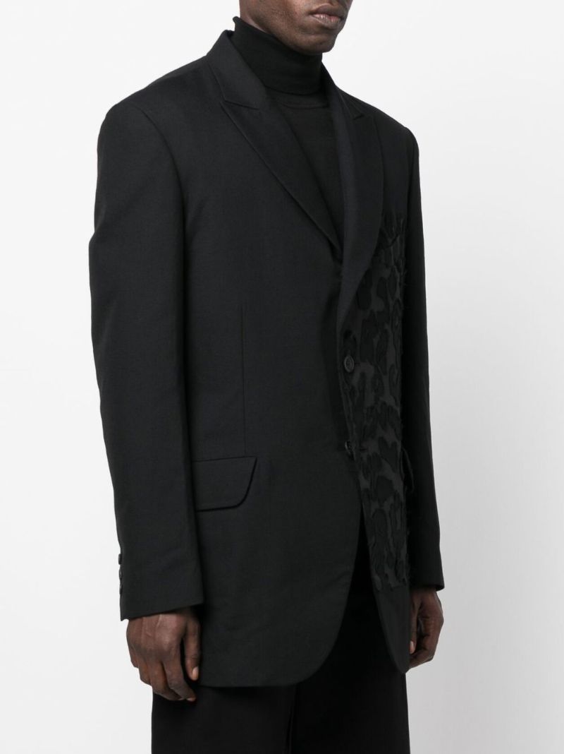 Black Leopard Opal Blazer