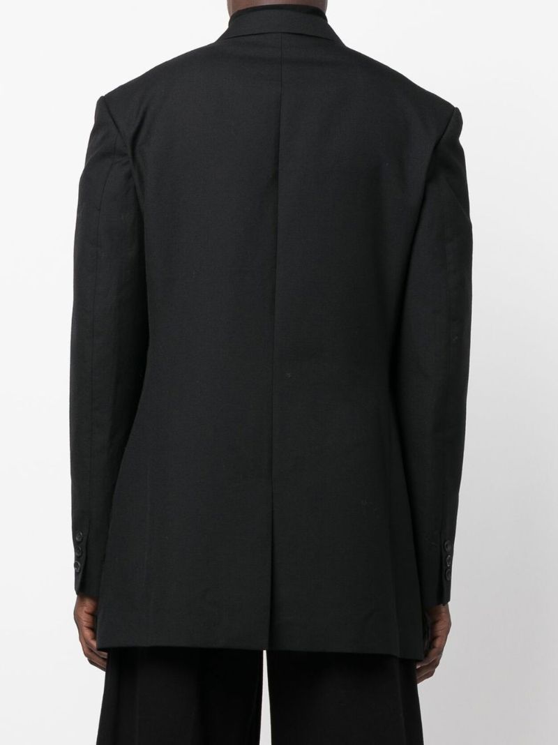 Black Leopard Opal Blazer