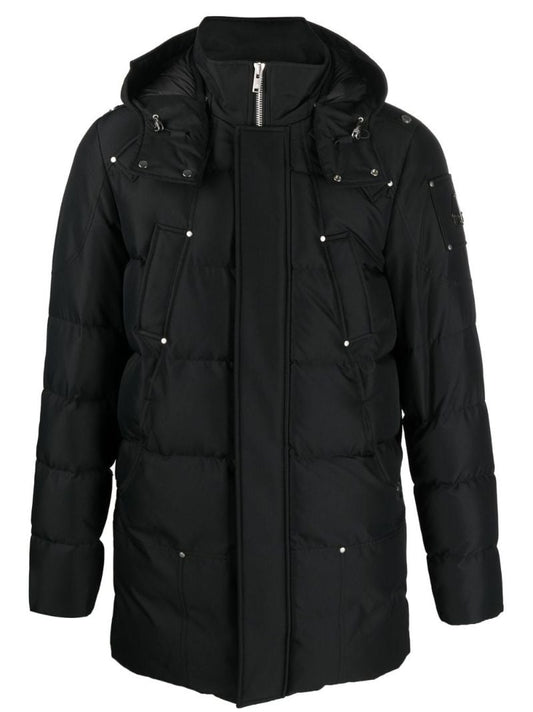 Black Cloud Padded Parka Coat