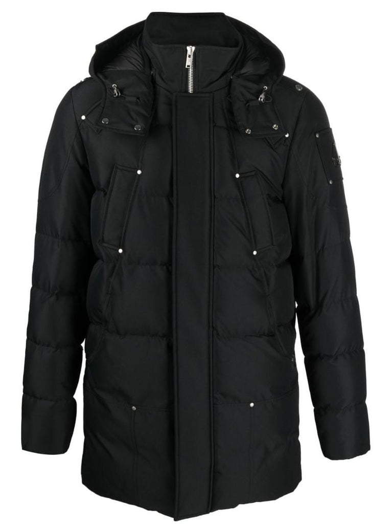 Black Cloud Padded Parka Coat