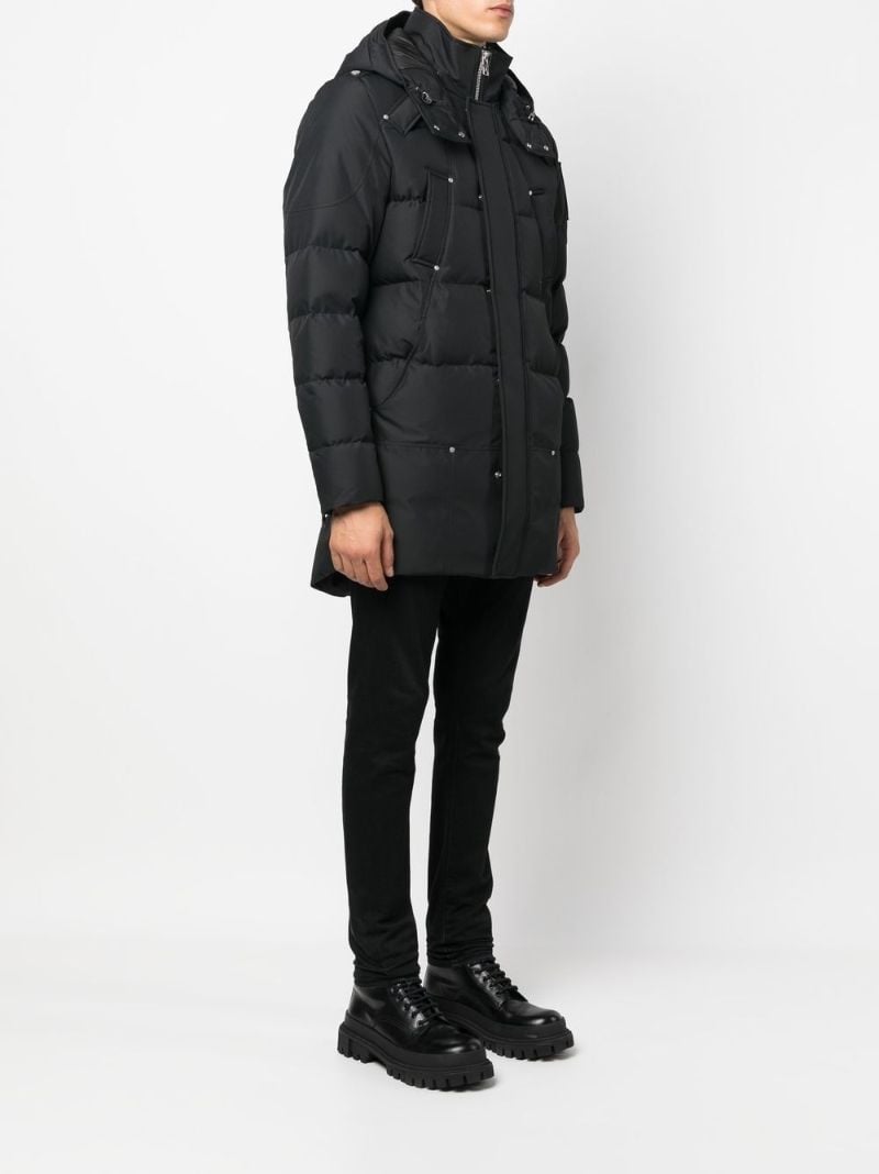 Black Cloud Padded Parka Coat