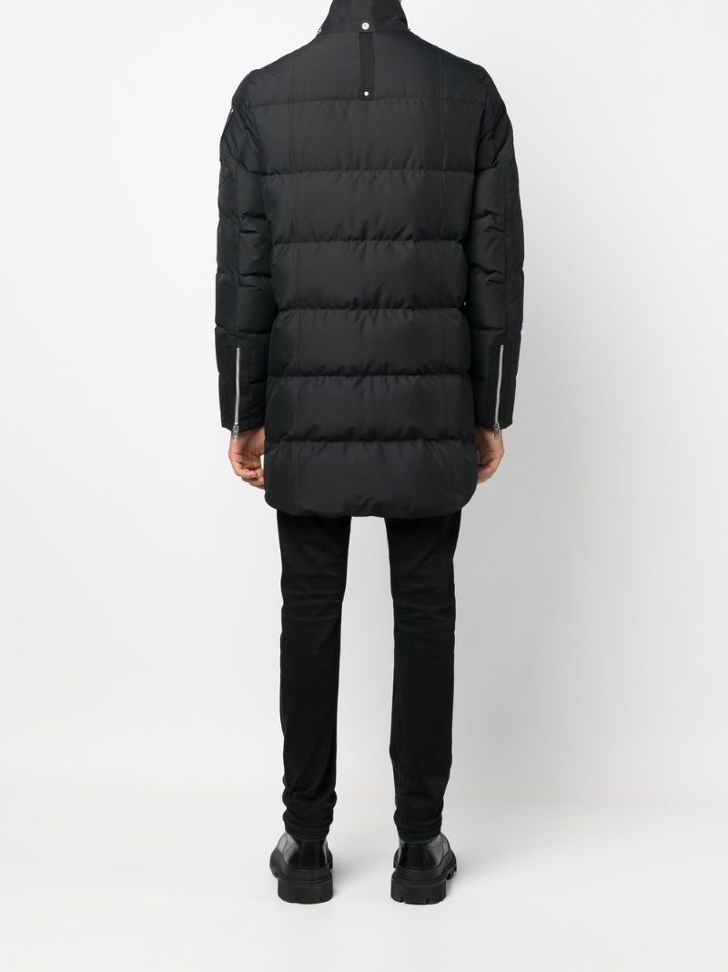 Black Cloud Padded Parka Coat