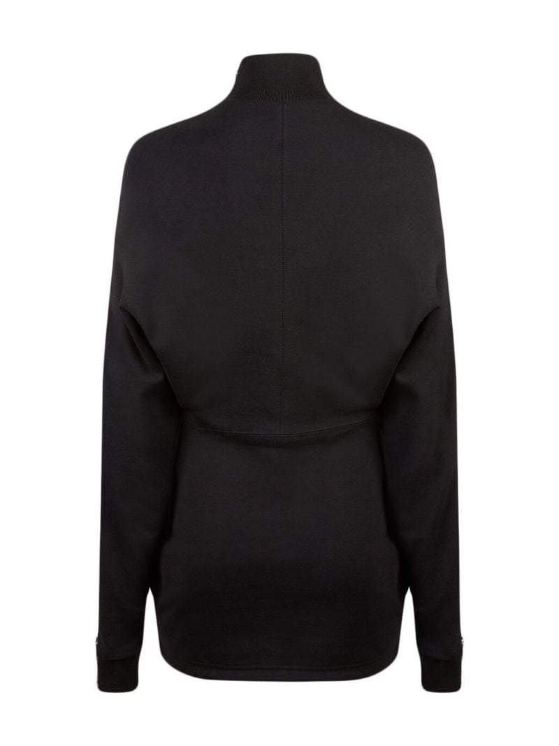 Black Hilda Knitted Mini Dress